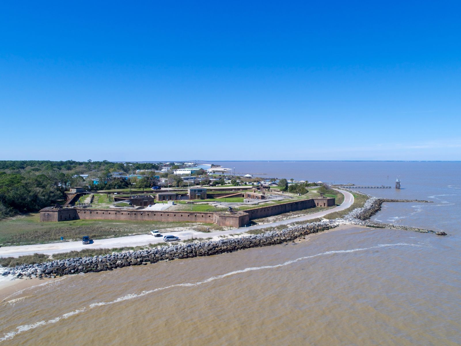 Fort Gaines on Dauphin Island