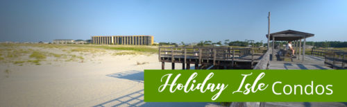 holiday isle condo rentals
