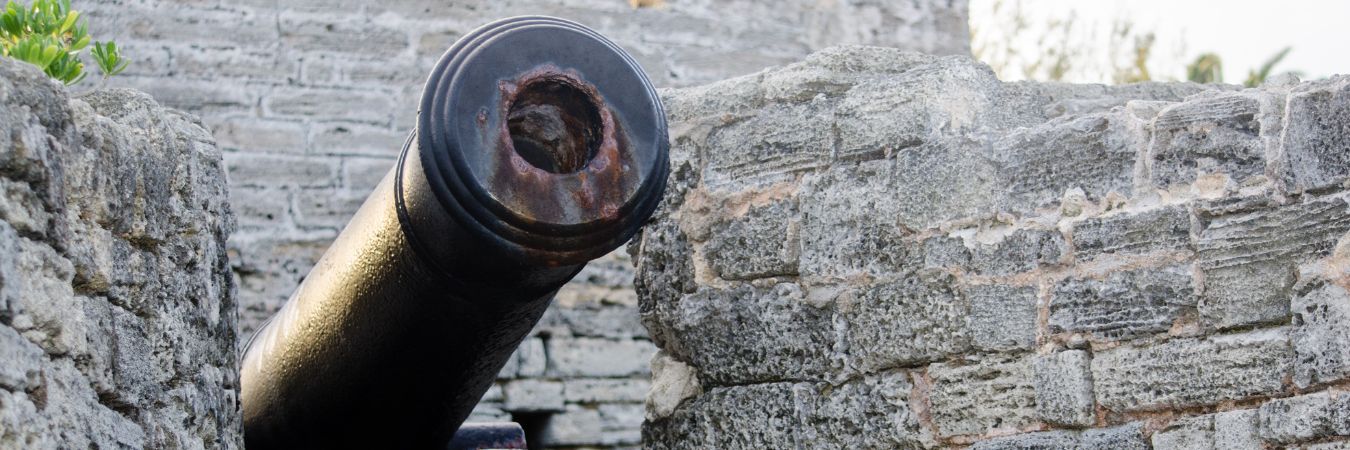 cannon on Dauphin Island
