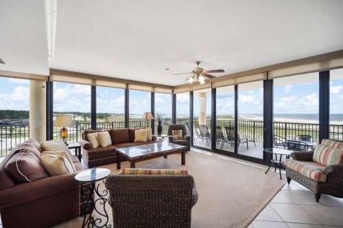 views from Dauphin Island rental condo